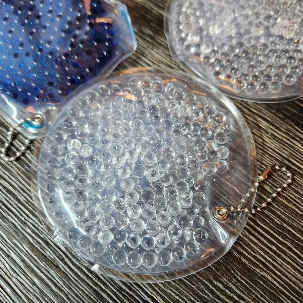 NEW 7 Pack Water Beads Orbeez Stress Fidget Sensory Kids Toys Keychains Autism A